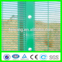 pvc coated 358 high security fencing/ RAL7030 358 High Security fence low proice